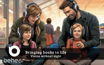 Embrace the Joy of Audiobooks this Holiday Season with Behear!