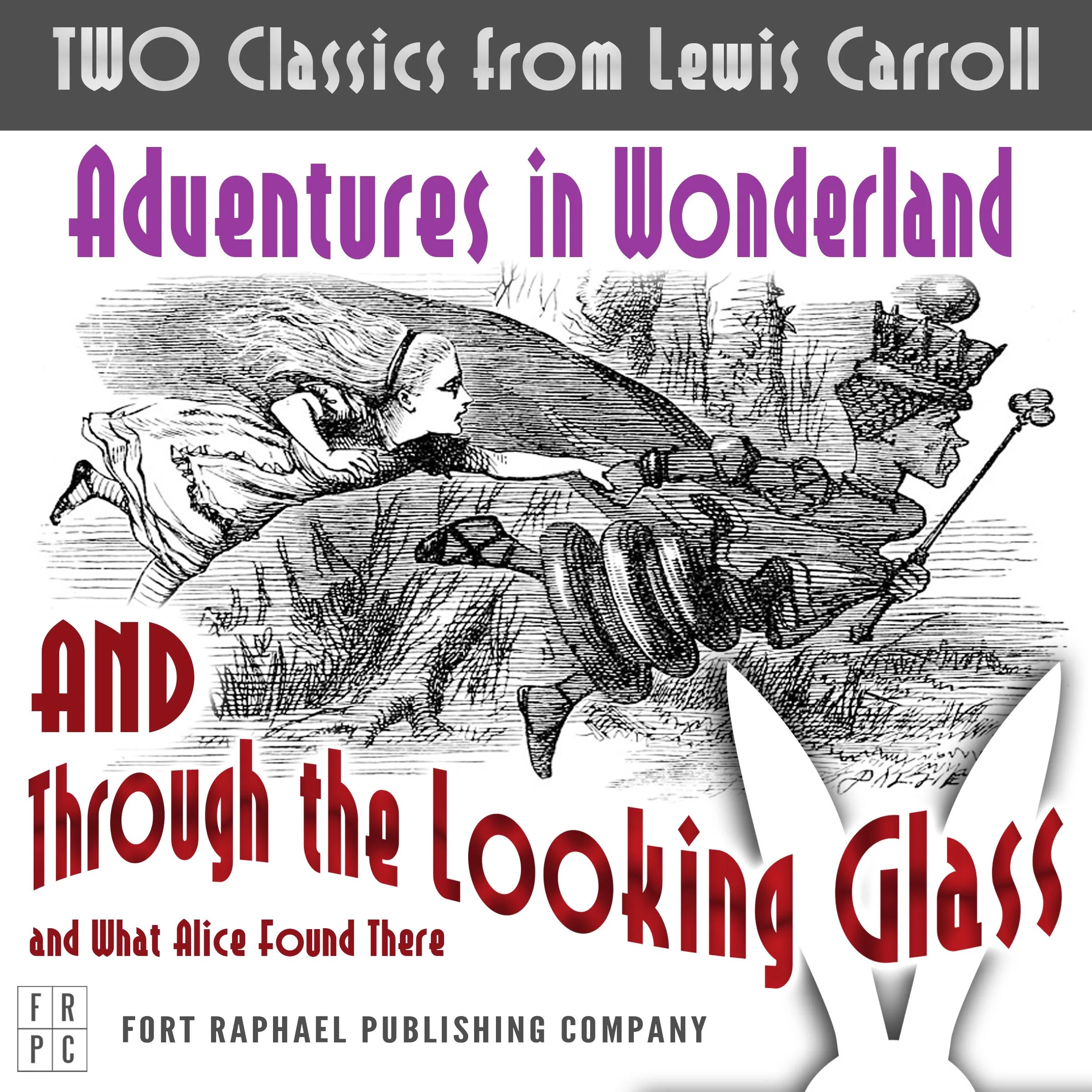Lewis Carroll Classics, Alice in Wonderland & Alice through the looking glass
